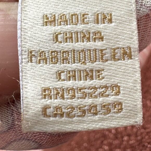 Ted Baker London BoHo Floral Ruffle Long Sleeve Romper Coral Size 6-8 V-Neck - Picture 8 of 10